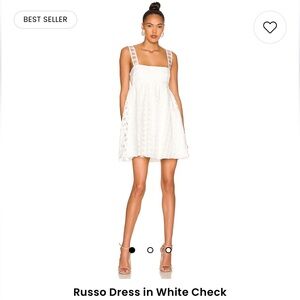 Amanda Uprichard White Mini Dress